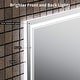 preview thumbnail 36 of 52, LED Bathroom Vanity Mirror Wall Mounted with Double Light Strip, 3-Color Dimmable, Anti-Fog, HD Tempered Glass, UL-Listed, ETL