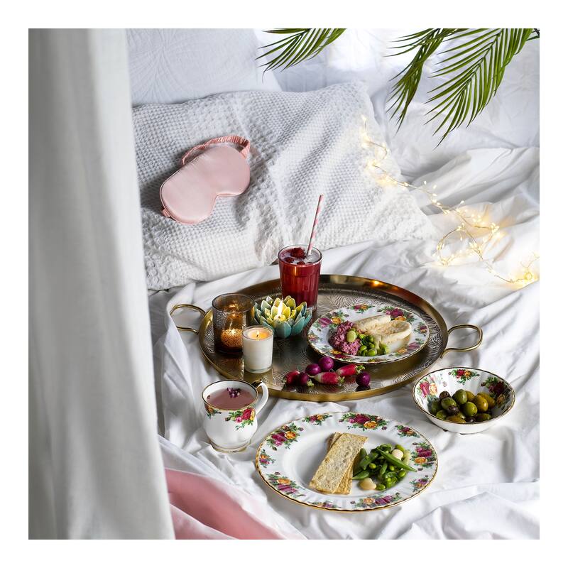 Royal Albert Old Country Roses Dinnerware Set, 12 Pieces