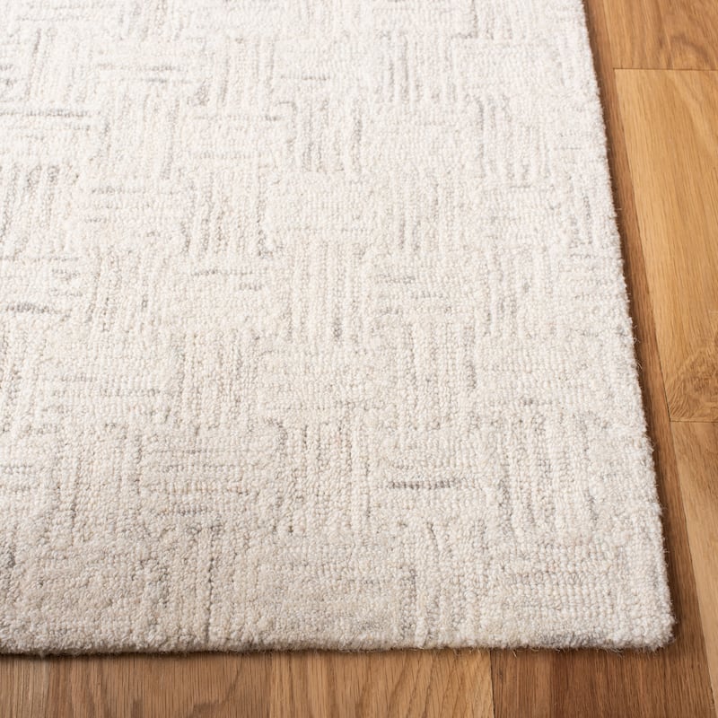 SAFAVIEH Handmade Micro-Loop Courteney Transitional Wool Rug