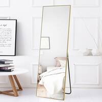 Gold Floor Mirror Shop Online At Overstock