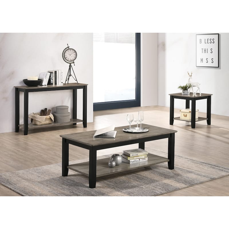 Modern Solid Wood End Table, Sofa Side Table