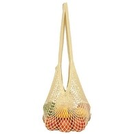 Eco-Bags Products String Bag Long Handle Natural Organic Cotton