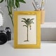 preview thumbnail 9 of 137, UA CH British Palms III -Framed Print w/glass-Cherry Red