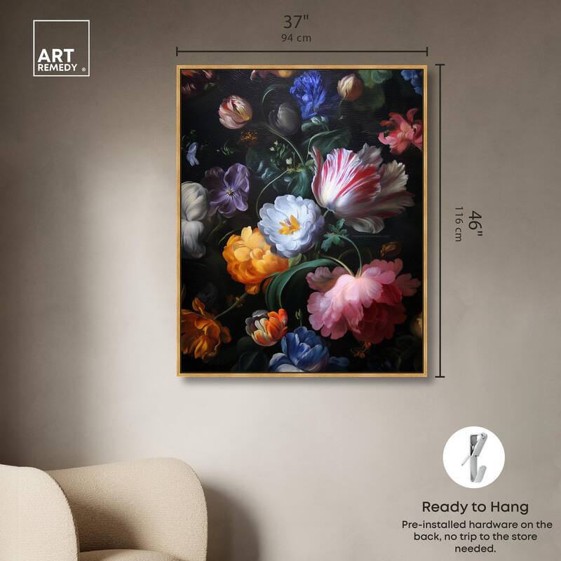 Aleia Baroque II Canvas by Art Remedy