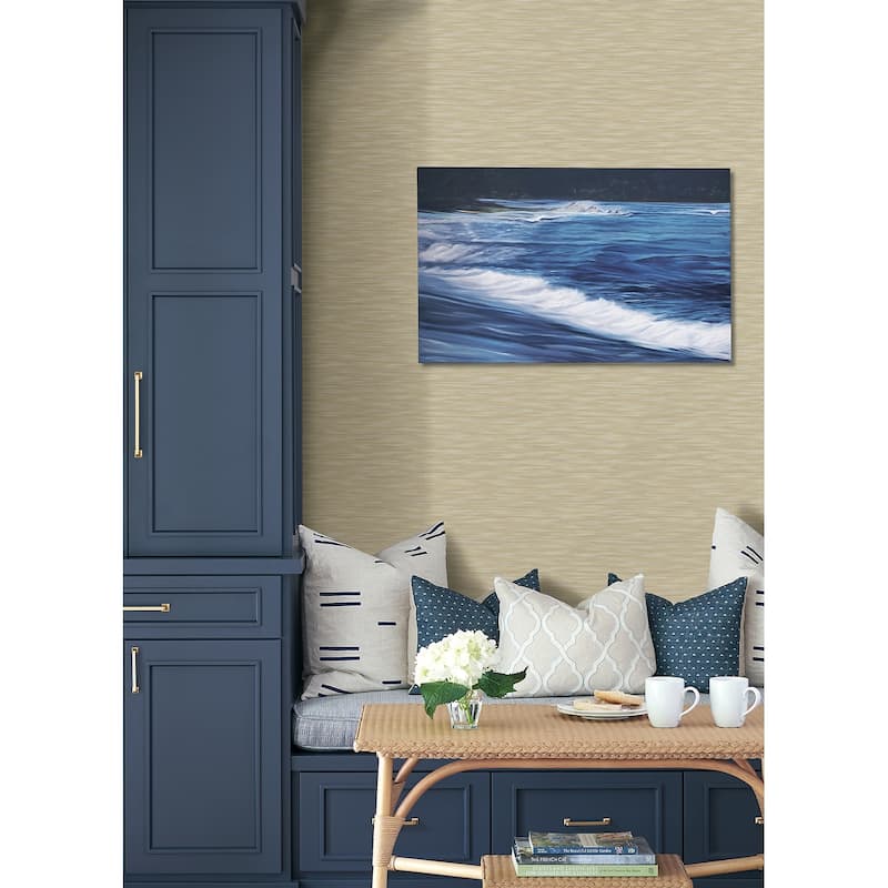 Raye Silver Rosco Trellis Wallpaper