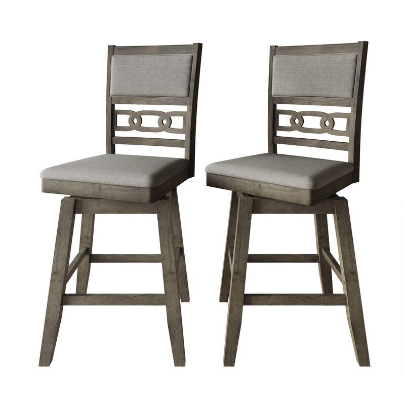 CraftPorch Luxury Swivel Counter Chair with Round Table