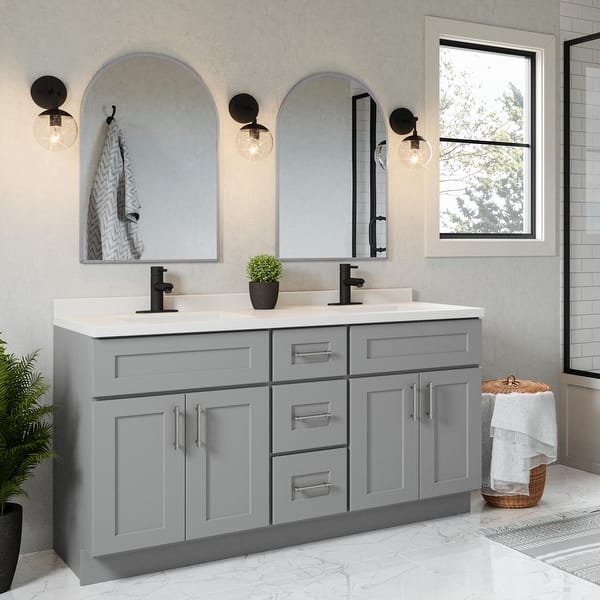slide 2 of 15, Modern Metal Framed Maeve Arched Wall Accent Mirror Single - Brushed Silver