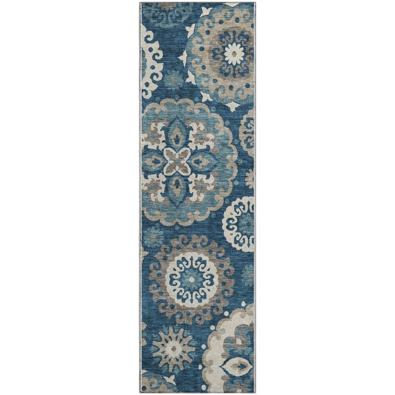 Premium Washable Super Soft Boho Suzani Mayfield Rug