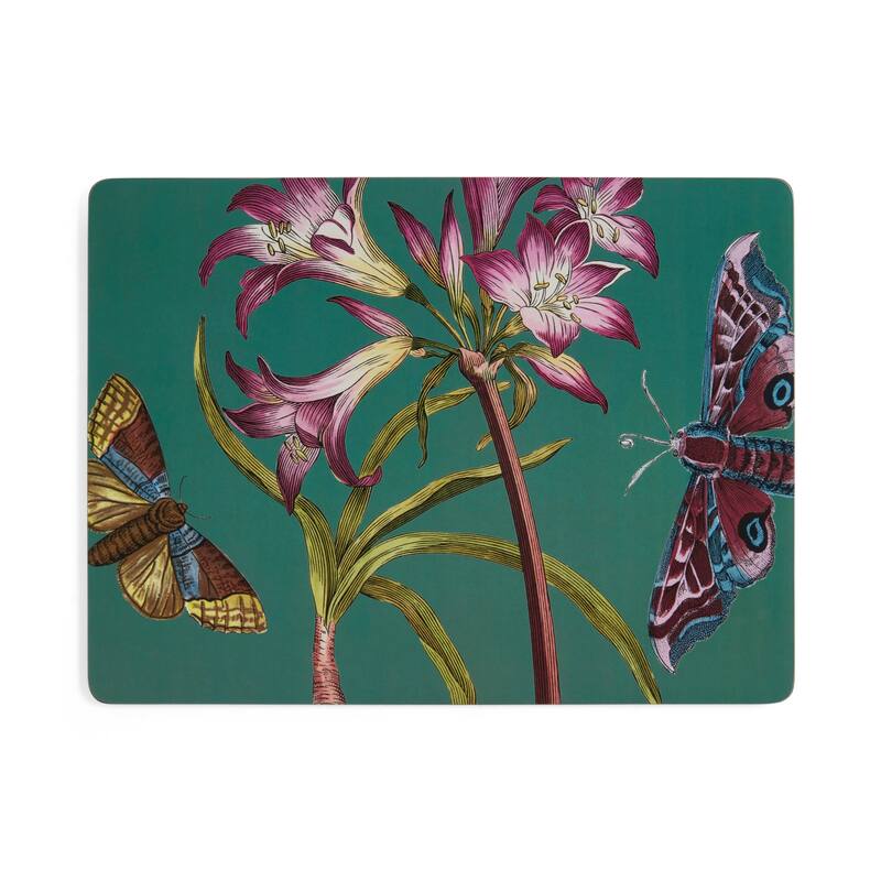 Portmeirion Botanic Garden Flora & Fauna Placemats, Set of 4