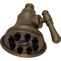 Rohl U 5204 Perrin And Rowe 12 Single Function Shower Head Rohl Wi0123 Mantova Multi Function Shower Head With 8 Jets