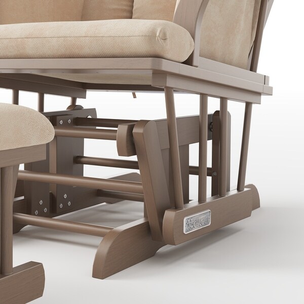 Forever Eclectic Cozy Glider Rocker and Ottoman - buybuy BABY