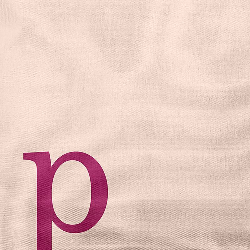 Modern Monogram Indoor/Outdoor Throw Pillow-P