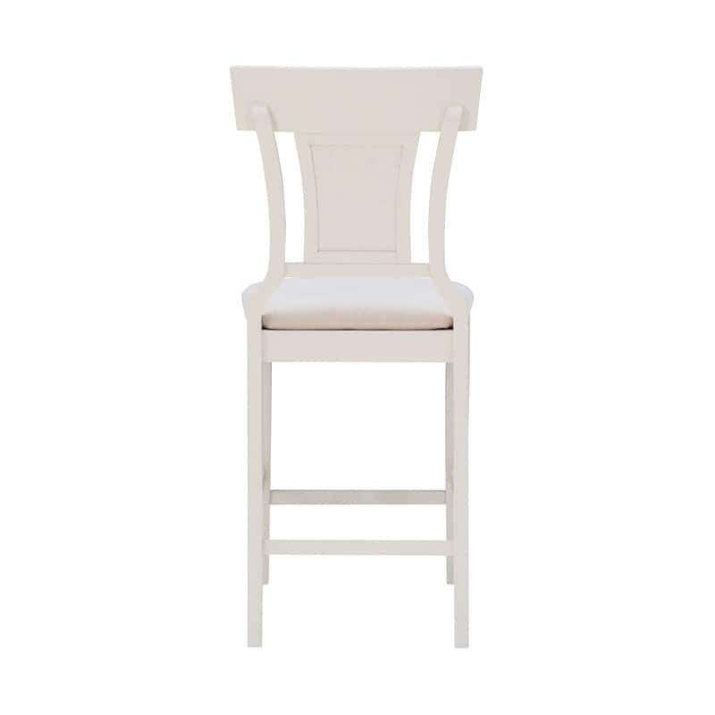 Ryder Handwoven Rattan Farmhouse Counter Stool