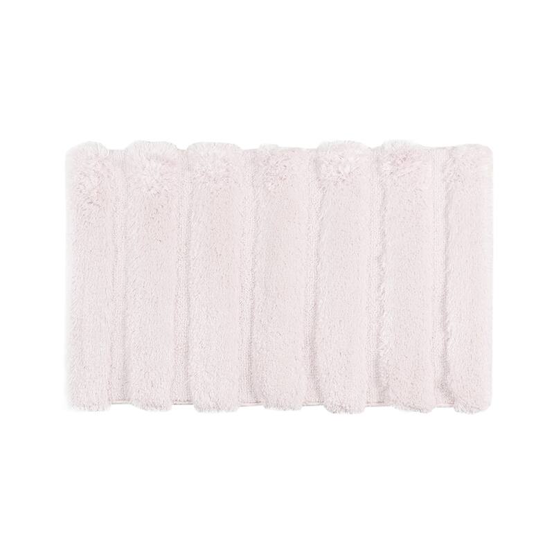 Madison Park Tufted Pearl Channel Solid Bath Rug