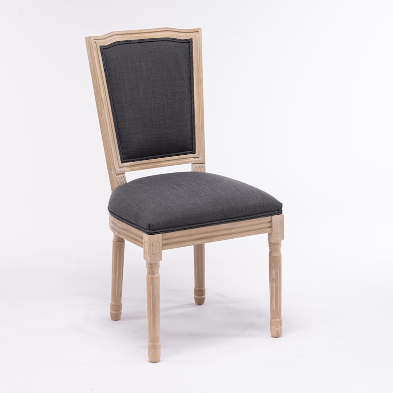 Modern Set of 2 Square Back Dining Chair