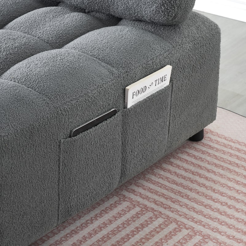 Convertible Sofa - 40.2-Inch Sofa Bed for Living Room or Office