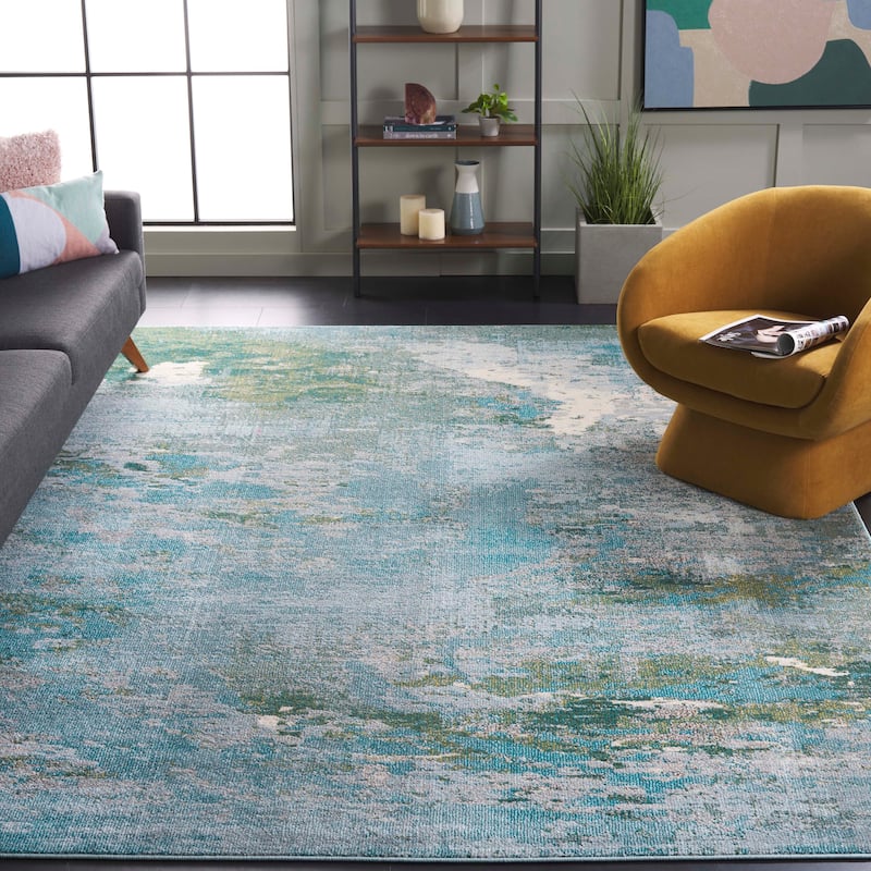 SAFAVIEH Madison Memnuna Modern Abstract Rug