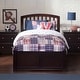preview thumbnail 10 of 84, Richmond Solid Wood Platform Bed with Footboard & Twin XL Trundle