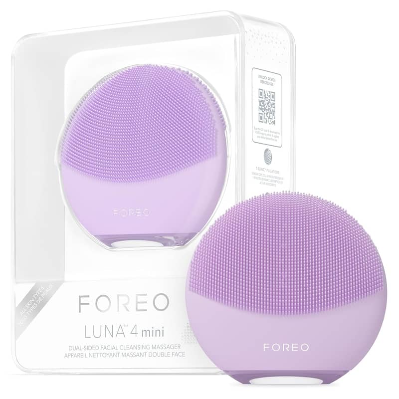 Foreo Luna 4 Mini Facial Cleansing Massager - Lavender - Purple
