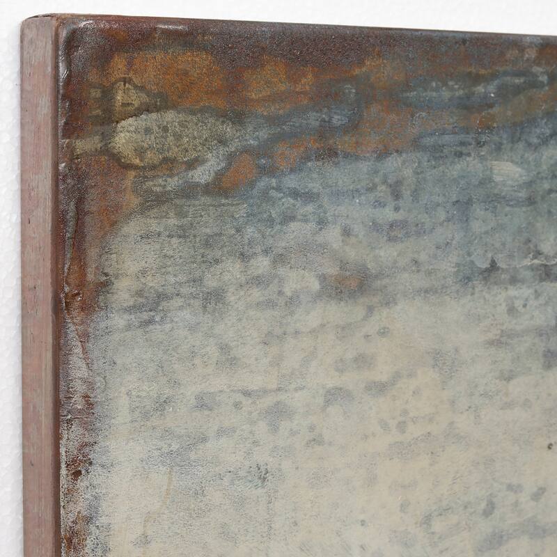 "Plane Propeller" Mixed Media Iron Hand Painted Dimensional Wall Art