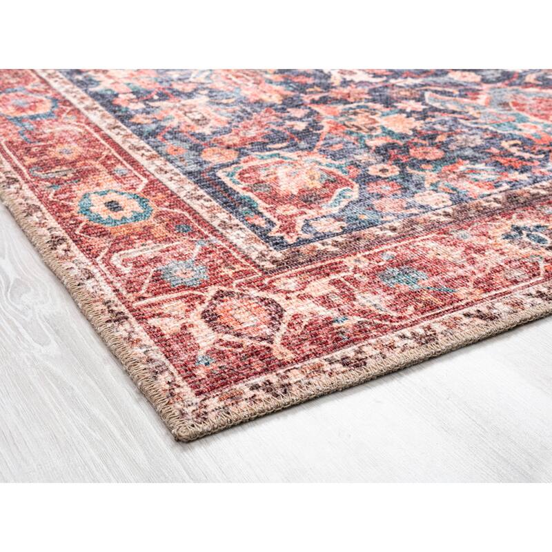 VER02 Vera Collection Multi Power Loomed Indoor Area Rug