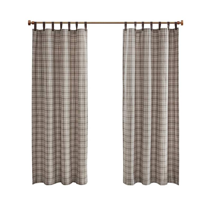 Rod Pocket and Back Tab Curtain Panel