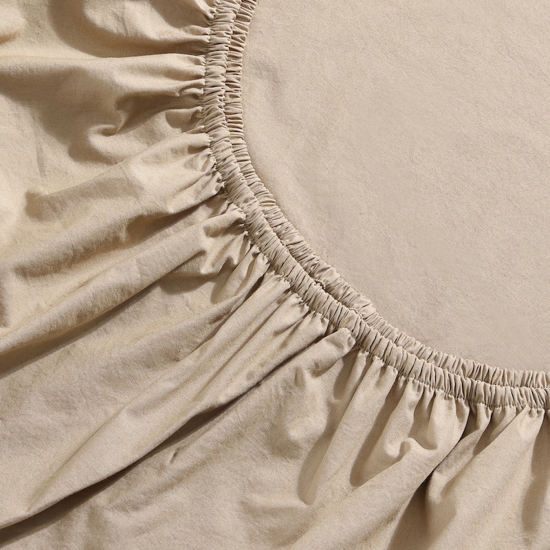 Calvin Klein Washed Cotton Percale Sheet Set