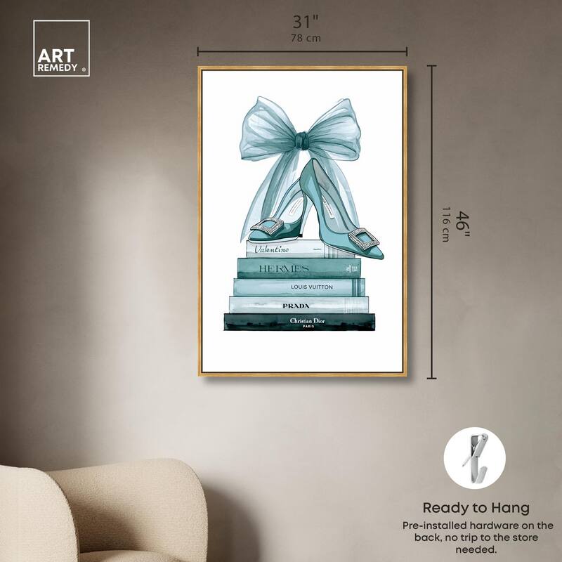 Luxury in Layers Canvas by Art Remedy