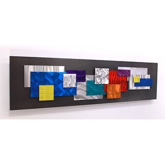 Statements2000 Multicolor Metal Wall Art Sculpture Accent - Modern Secret