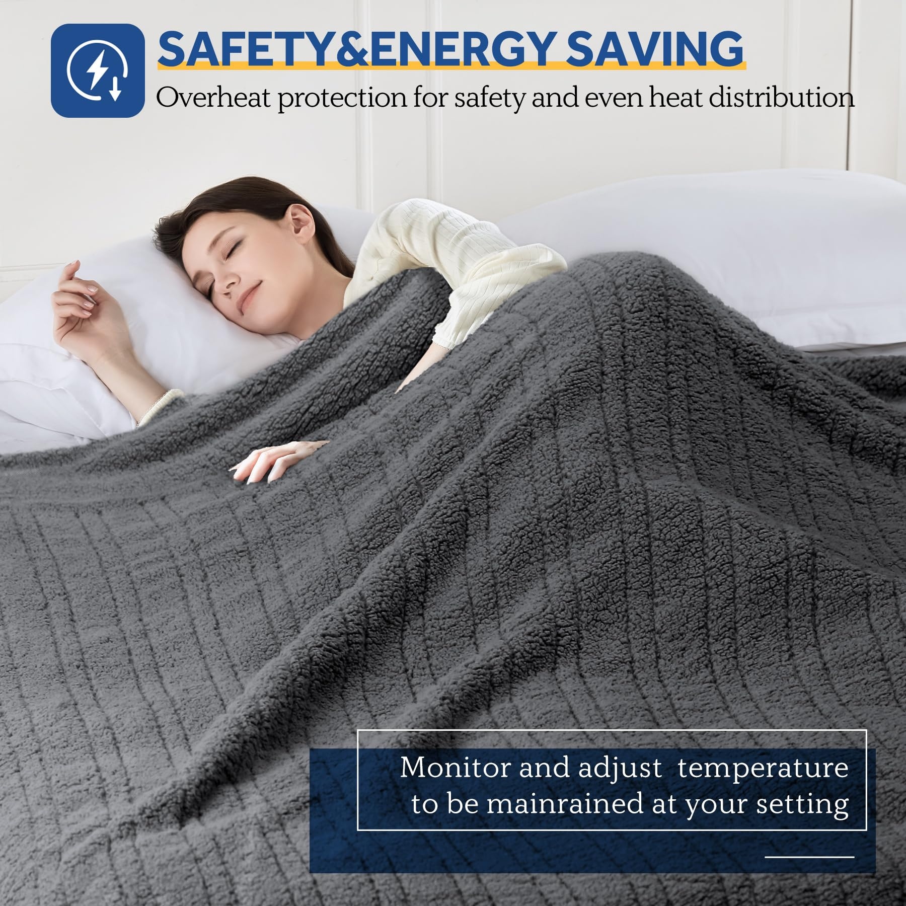 Bed bath and beyond electric blanket queen hot sale