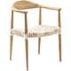 preview thumbnail 2 of 9, SAFAVIEH- Bandelier Light Oak Arm Chair.