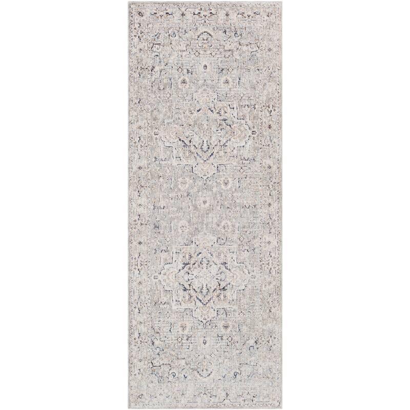 Artistic Weavers Aayla Traditional Medallion Area Rug - 3' 3" x 10' - Multi
