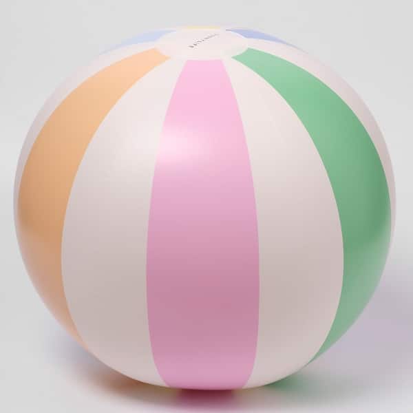 slide 2 of 5, Sunnylife: 12.6" Inflatable Beach Ball - Pool Side Pastel Gelato - Pastel Gelato