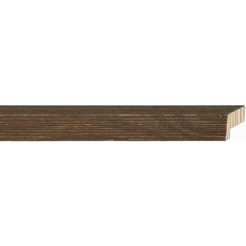 14x13 Shadow Box Frame Brown | 1.125 inches Deep Real Wood Rustic