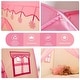 preview thumbnail 8 of 7, Princess Castle Play Tent Kids Playhouse forIndoor Outdoor w/Carry Bag