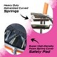 preview thumbnail 6 of 6, Machrus Moxie Pumpkin-Shaped Outdoor Trampoline Set with Premium Top-Ring Frame Safety Enclosure, 6 FT - Orange - 6 FT