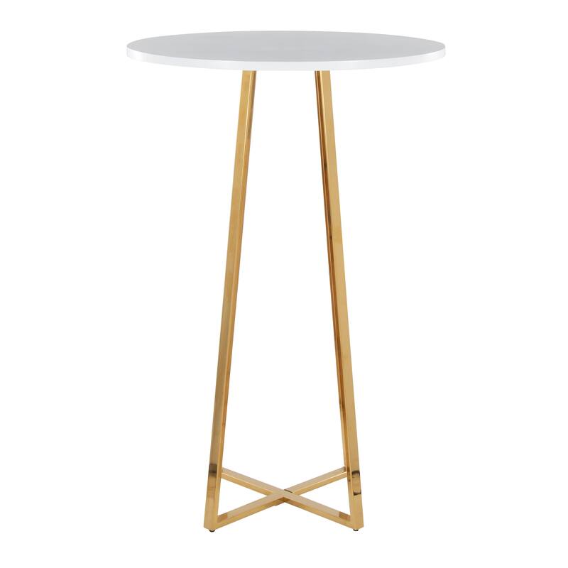 Silver Orchid Pugo 42" Bar Height Table