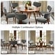 preview thumbnail 27 of 40, HULALA HOME Hipolito Mid Century Modern Ergonomic Dining Chair with Solid Wood Legs Set of 2