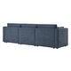 preview thumbnail 109 of 179, Mia Oversized Modular Sectional Fabric Sofa