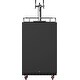 preview thumbnail 12 of 10, EdgeStar 24 Inch Wide Triple Tap Kegerator for Full Size Kegs with Black Stainless Steel