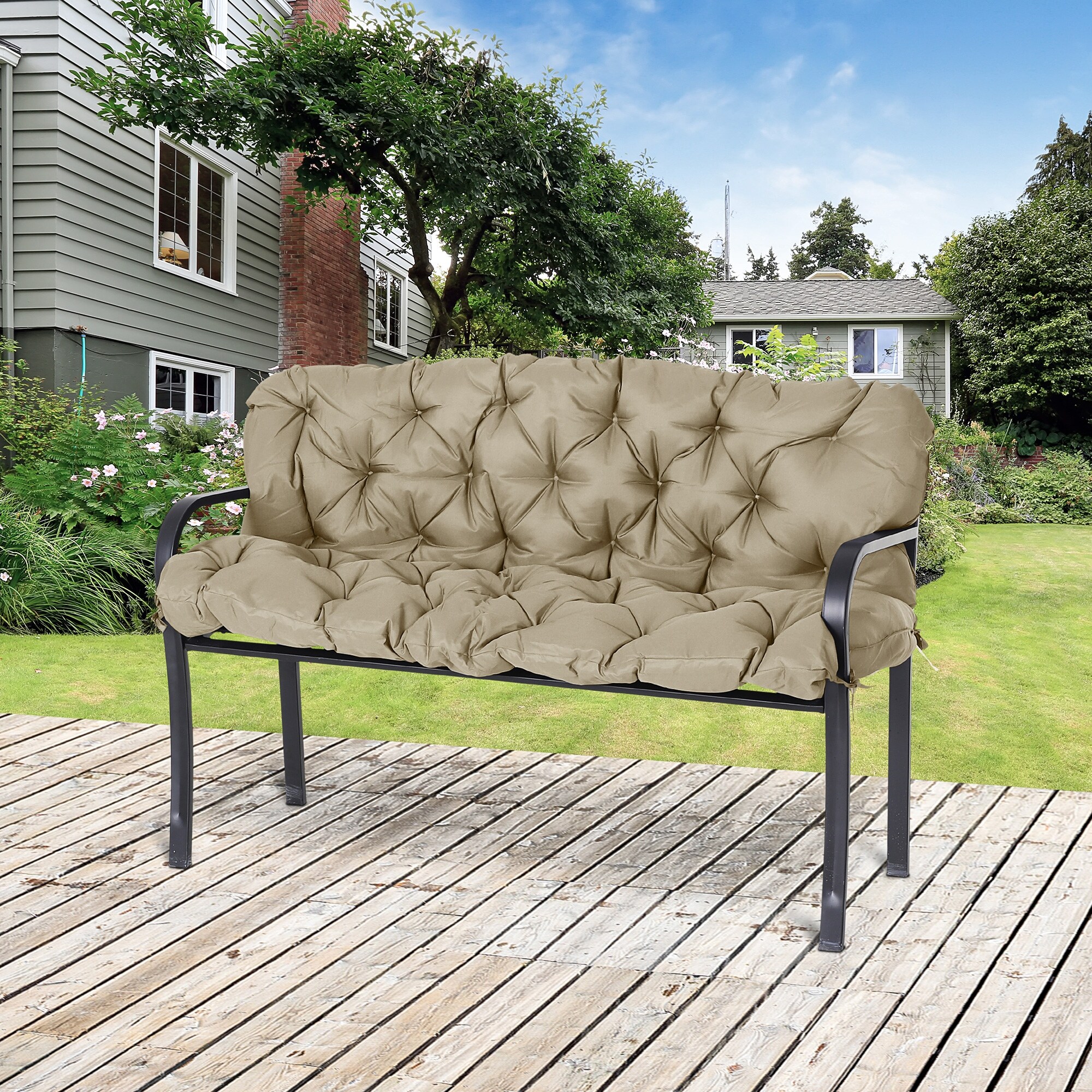 Outsunny outdoor replacement cushions best sale