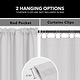 preview thumbnail 84 of 82, Deconovo 2-Pack Thermal Room Darkening Rod Pocket Curtains