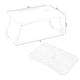preview thumbnail 6 of 5, Bed Tray Laptop Foldable Table, Kids Lap Desk Homework Table