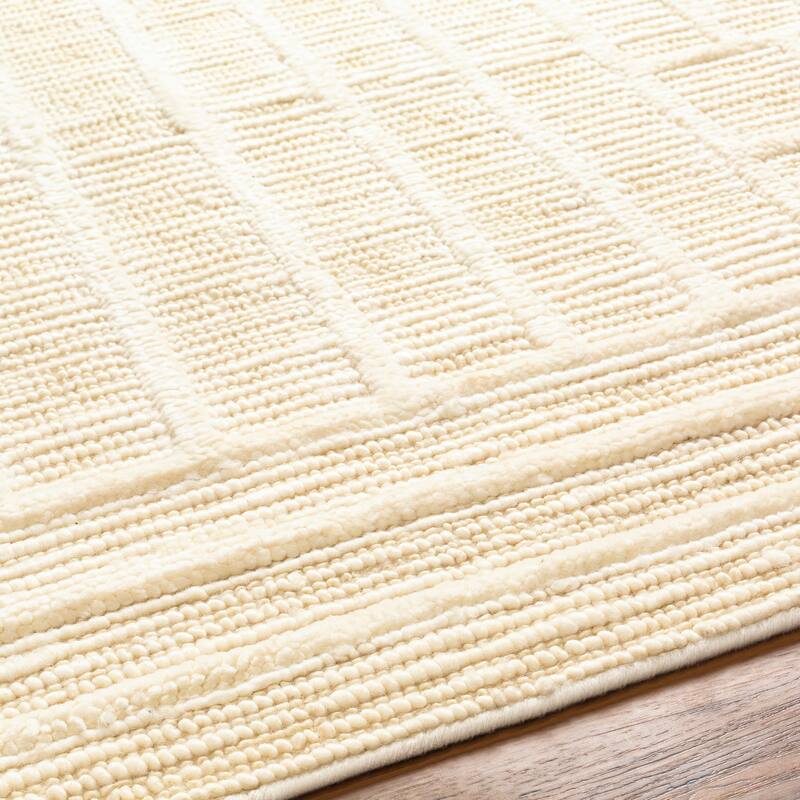 Amya Handmade Modern Casual Wool Area Rug