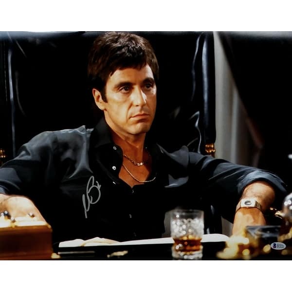 Shop Al Pacino Signed Scarface Tony Montana 16x20 Closeup Photo