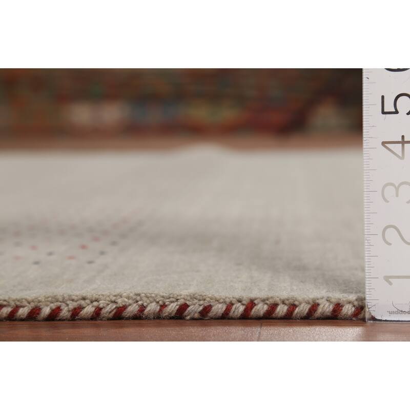 Tribal Gabbeh Oriental Area Rug Handmade Contemporary Wool Carpet - 6'7"x 9'10"