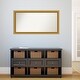 preview thumbnail 17 of 191, Wall Mirror Choose Your Custom Size - Extra Large, Townhouse Gold Wood