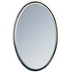 preview thumbnail 1 of 1, Uttermost Herleva 18"W Oval Rustic Gold Wall Mirror Antiqued Gold
