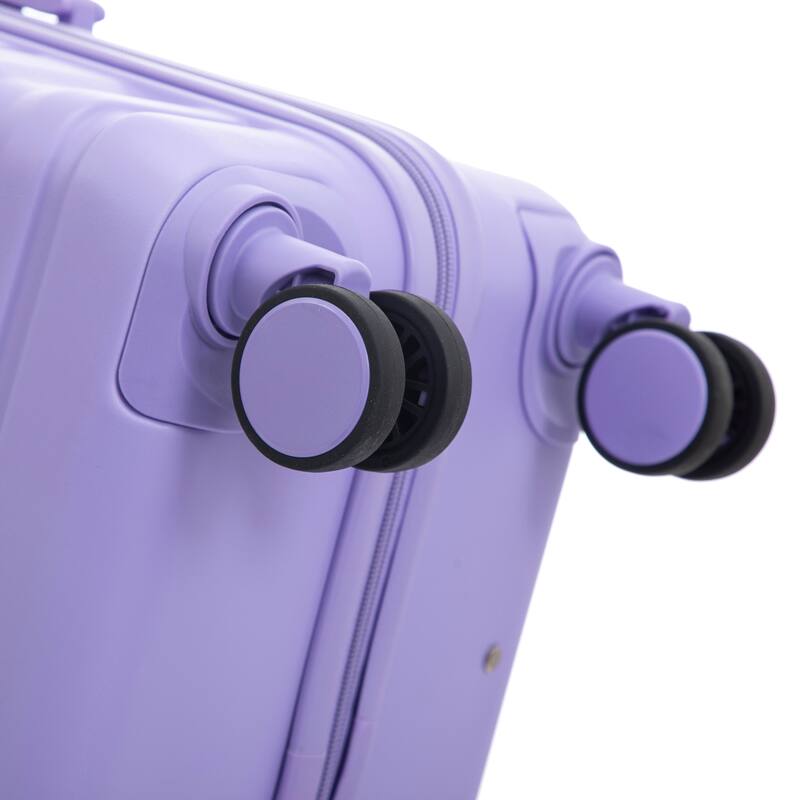 3 Piece Luggage Set Carry on Suitcase with ABS hardshell, Spinner Wheels & TSA Combination Lock