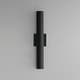 preview thumbnail 5 of 3, Maxim 86435 Calibro 2 Light 20" Tall LED Outdoor Wall Sconce